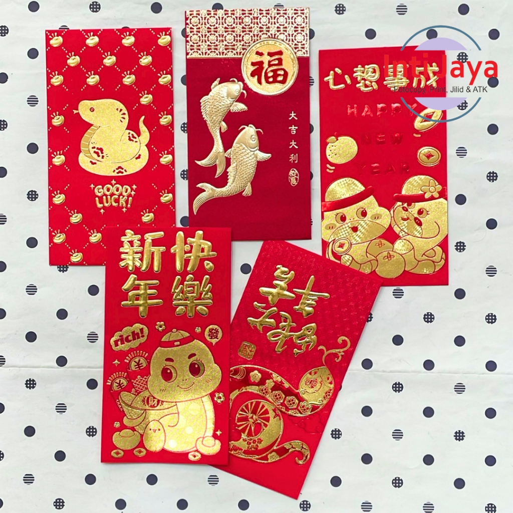 

Angpao Imlek Snake Red/ Amplop Imlek Panjang