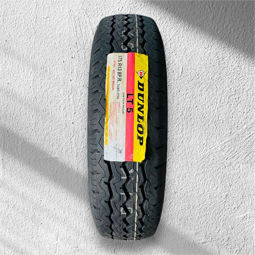 Ban Mobil Dunlop 175 R13 LT5 8PR Granmax New Carry Panther Ring 13 Muatan Berat