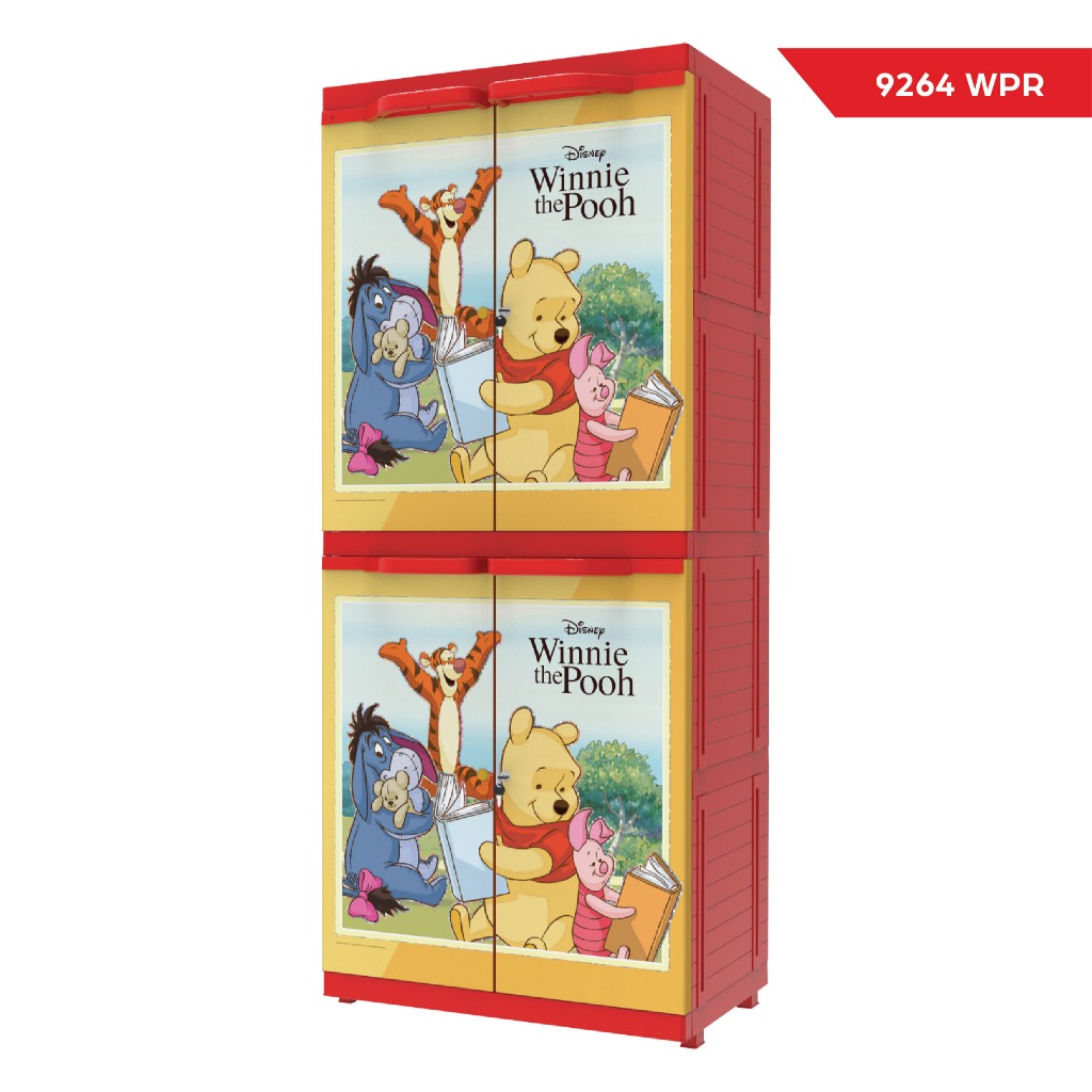 Lemari Pakaian Plastik Naiba Lemari Baju MSC 4 susun 9564 KHUSUS BOGOR KURIR INSTANT