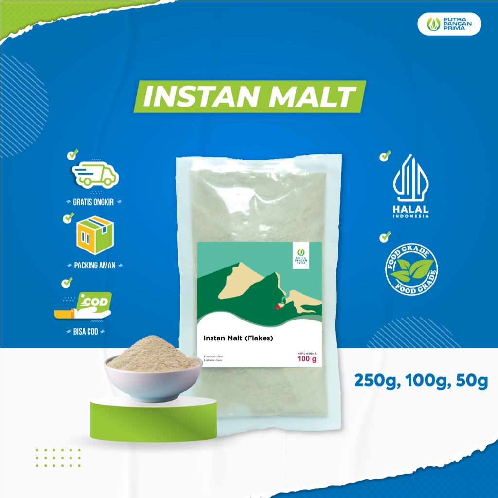 

Instan Malt Instant Flakes 50gr 100gr 250gr