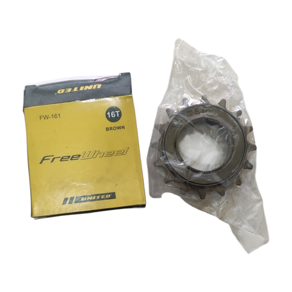 Priwil Freewheel Gir Belakang Sepeda United 16T Brown