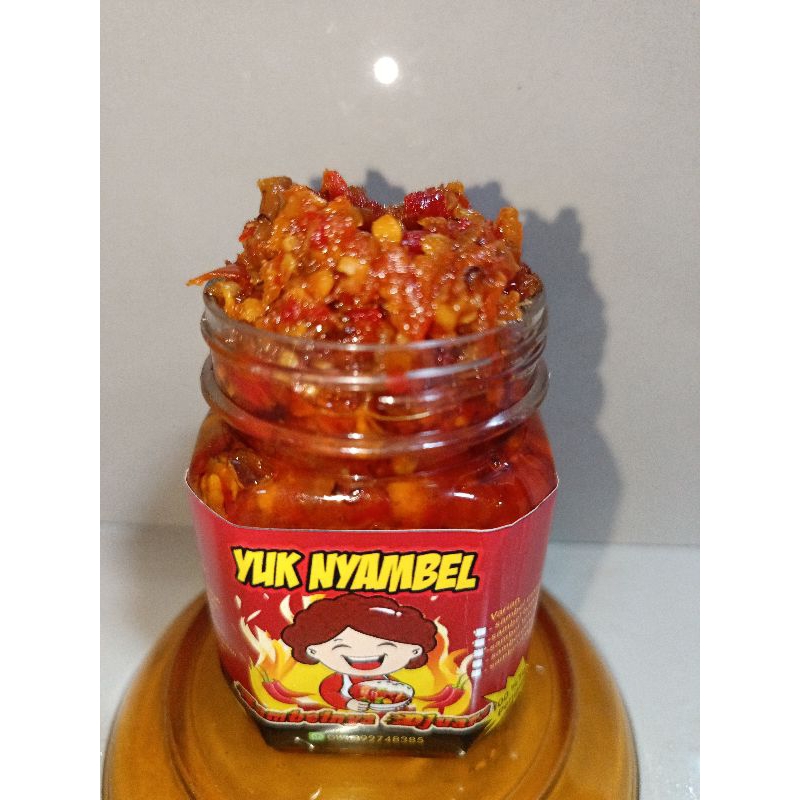 

Sambel Bawang by Yuk Nyambel terbuat dari bahan fresh || 150gr