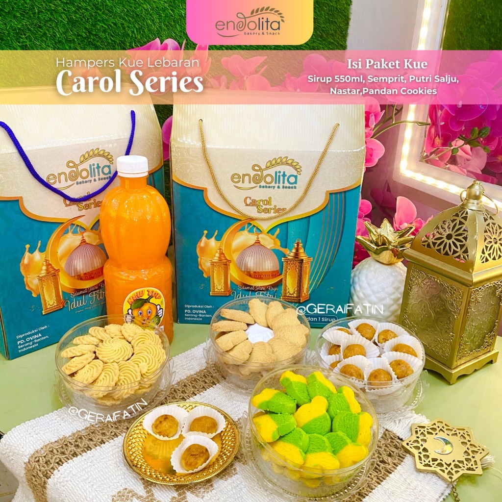 

SIRUP DAN KUE KERING PAKET ENDOLITA EDISI HARI RAYA LEBARAN TAHUN 2025