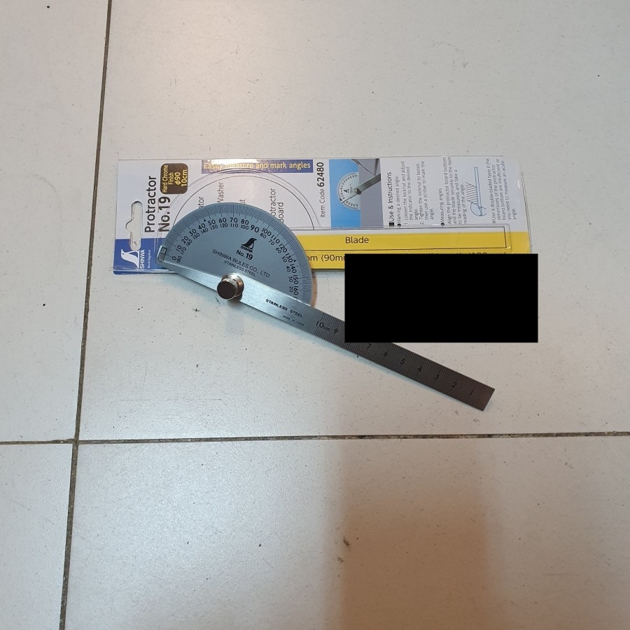 

protractor penggaris busur derajat