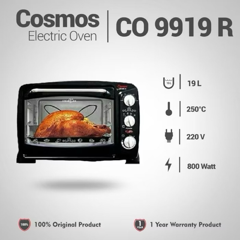 OVEN COSMOS 19 LITER LOWWATT CO 9919R