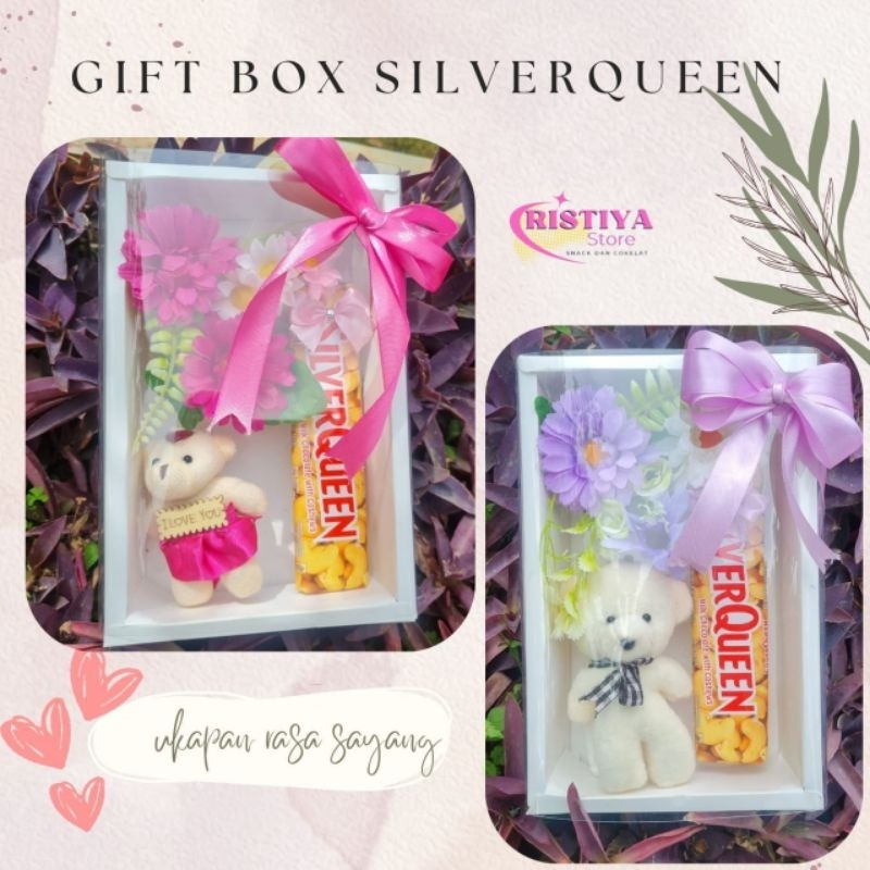 

Gift Box/Hampers/Kado Spesial Cokelat Silverqueen