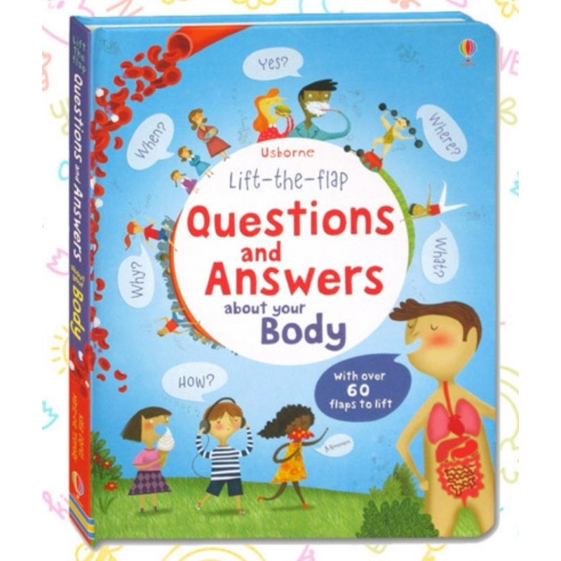 Usborne Question and answer about your body (preloved)