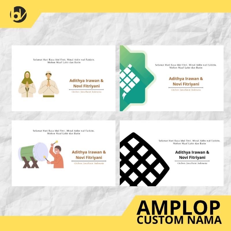 

Amplop Lebaran Custom Desain Unik Mewah Rasa Premium dan Aesthetic Paperline Putih Tebal Isi 10 20 50 100pcs Part 1 Cirebon