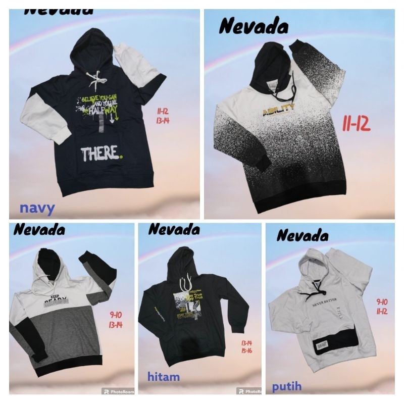 NVD Hoodie Sweater Anak Laki-Laki Remaja Cowok