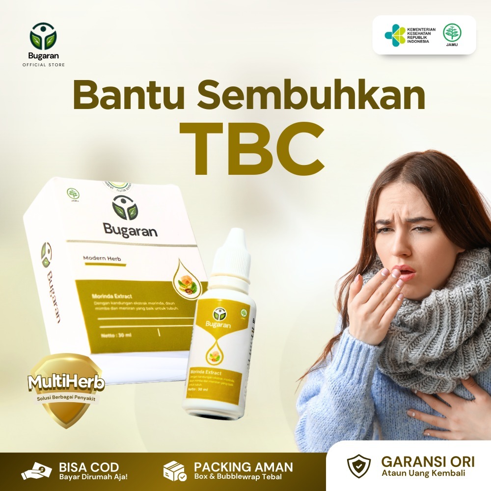 

Bugaran Herbal Modern - Jamu Tetes Membantu Sembuhkan TBC