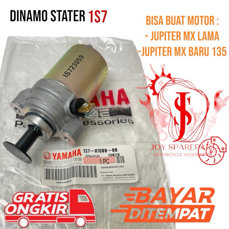 Dinamo stater 1S7 motor assy stater JUPITER MX LAMA, JUPITER MX NEW 135