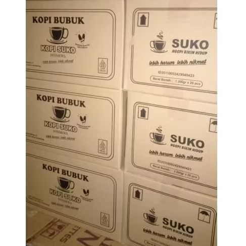 

SUKO Kopi Bubuk Robusta Karton 200gr x 20pcs