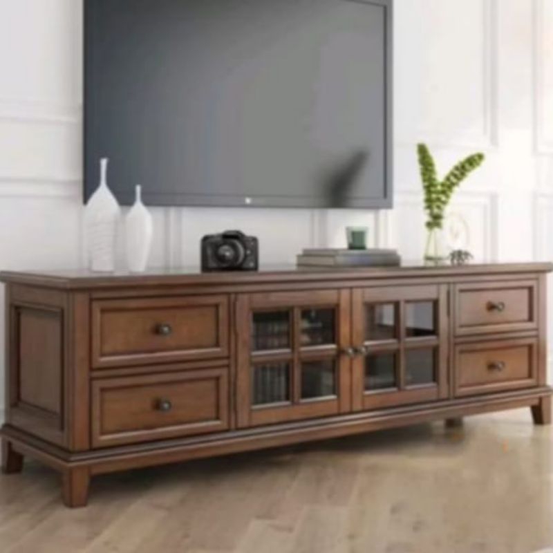 Bufet Kayu Jati Minimalis Serbaguna