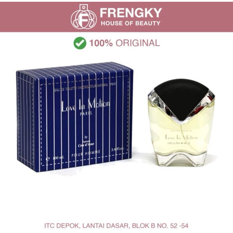 PARFUM ORIGINAL LOVE IN MOTION MEN EDT 100 ML