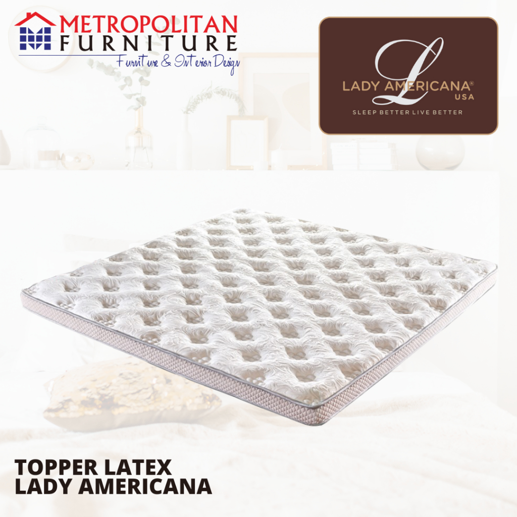 Topper Latex Lady Americana Toper Latex Pelapis Kasur
