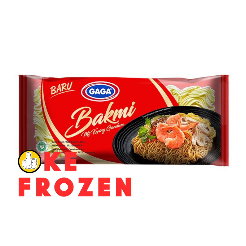 

GAGA BAKMI - MI KERING GANDUM 200G