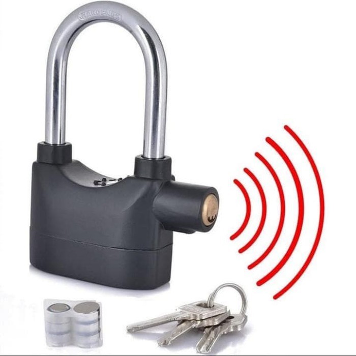 

Gembok Alarm Anti Maling