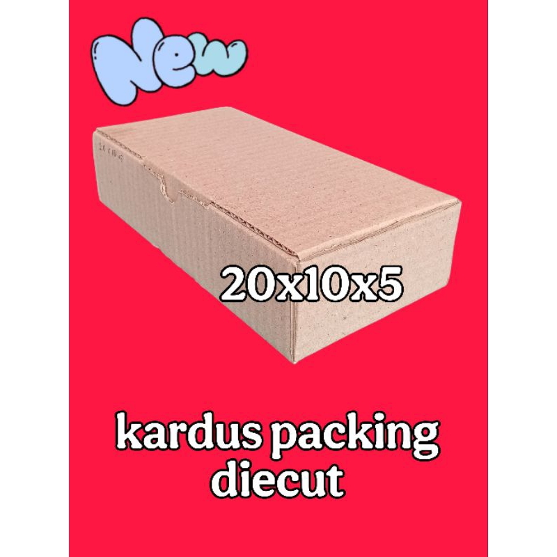 

kardus packing diecut UK 20x10x5 kardus besar kardus kecil