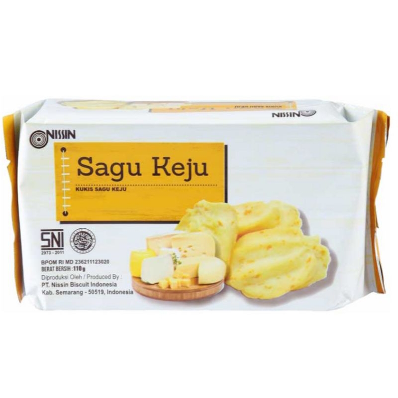 

NISSIN Kue Sagu Keju 110 g