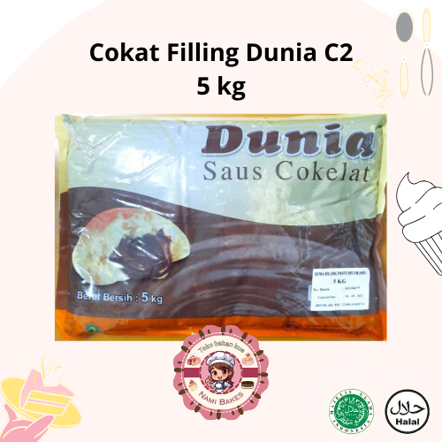 

Dunia Filling / Coklat Filling C2 Coklat Filling Saus Cokelat 5 kg