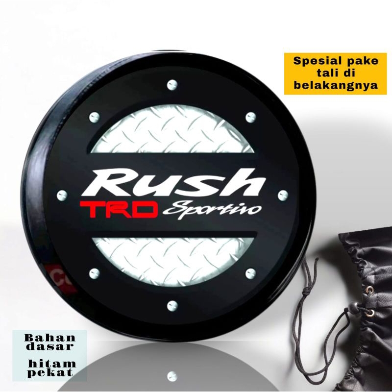 cover konde aksesoris ban mobil konde RUSH bahan kulit sintetis tahan lama