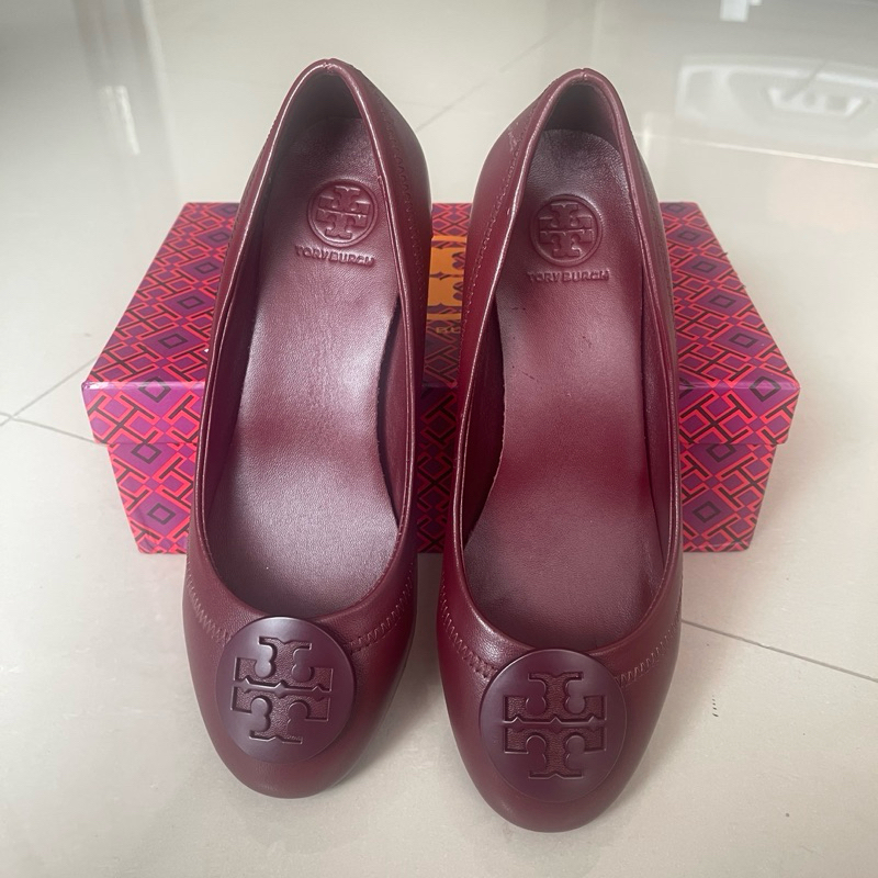 Tory Burch Hope Block Heel Pump Shoes