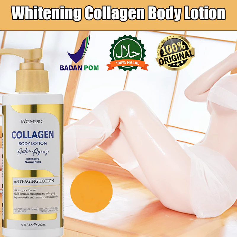 Whitening Collagen Body Lotion Pemutih Badan Permanen Pemutih handbody pemutih lotion