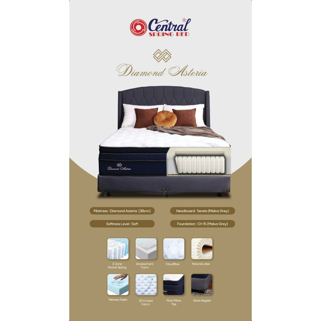 SET Central Springbed Diamond Asteria