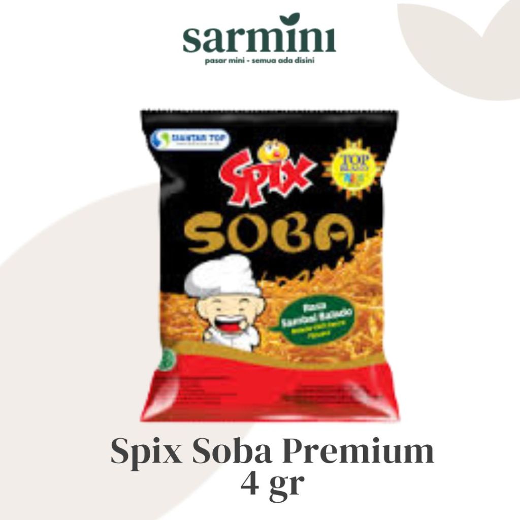 

Spix Soba Mie Rasa Balado 45gr