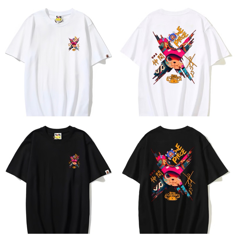 Kaos Oversize A Bathing Ape X one piece T-shirt fulltag sudah bisa COD