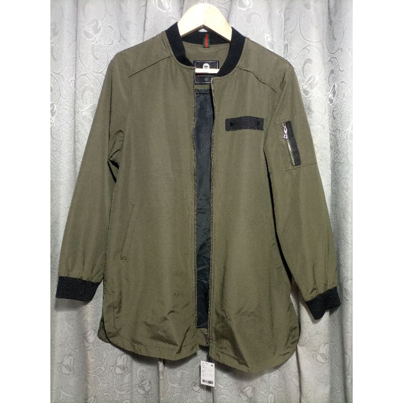 Jaket Bomber Long Hummel Original_Jaket Bomber Hummel_Size M fit L