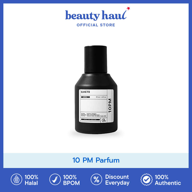 ELVICTO 10 PM Parfum 35ml - Parfum Pria, Parfum Elegan dan Wangi Tahan Lama