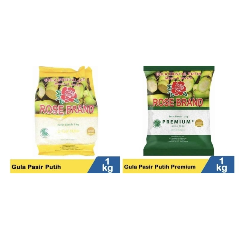 

Gula rose brand 1 kg