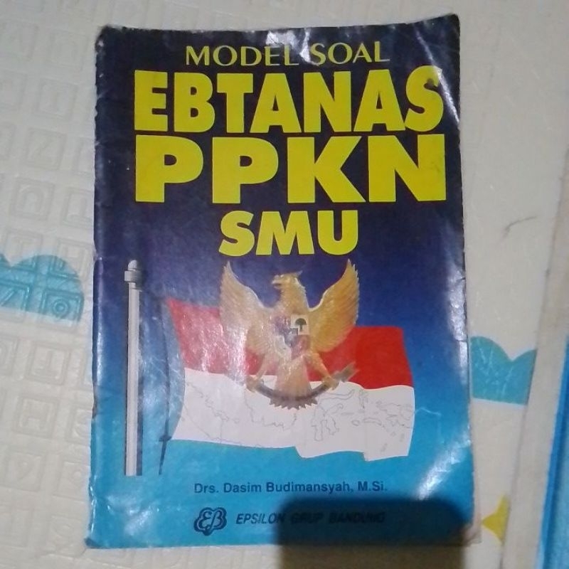 Buku Model Soal Ebtanas PPKN SMU (Buku Jadul Original)