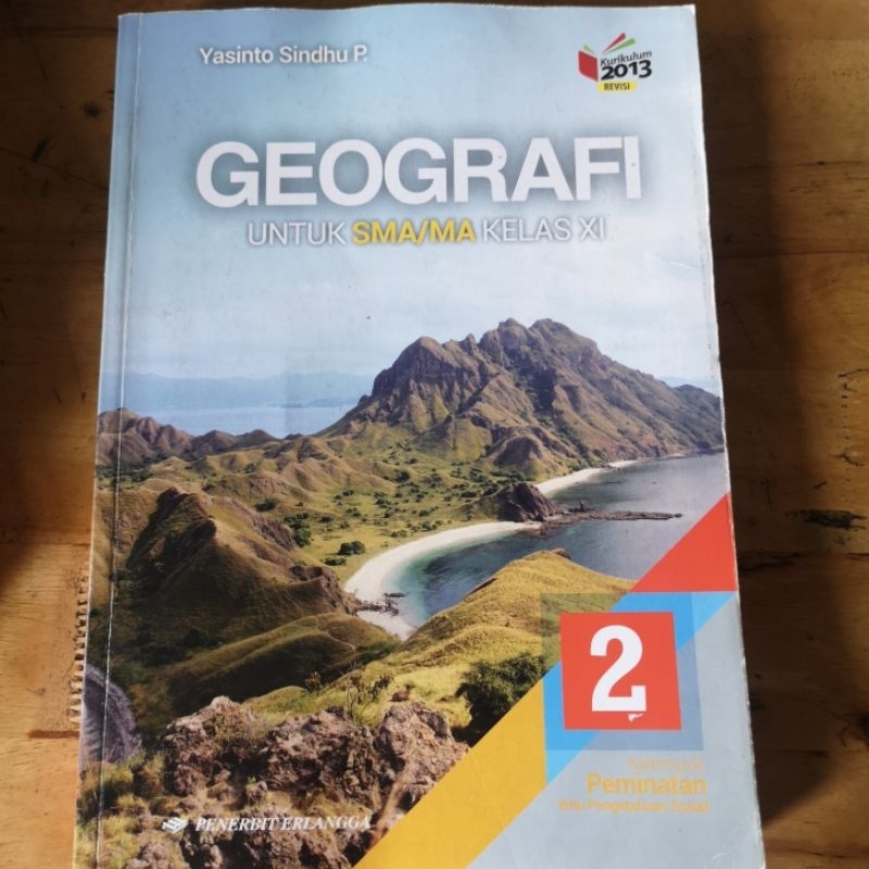 buku geografi kelas 11 /XI kurikulum revisi 2013