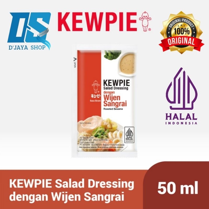 

KEWPIE Salad Dresing dengan Wijen Sangrai 50ml