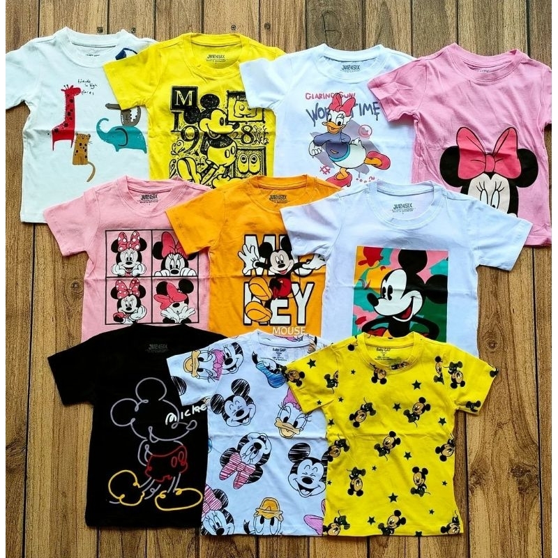 Kaos Anak Baby Gap/Jurrasix/Place CMT 1-5 Tahun