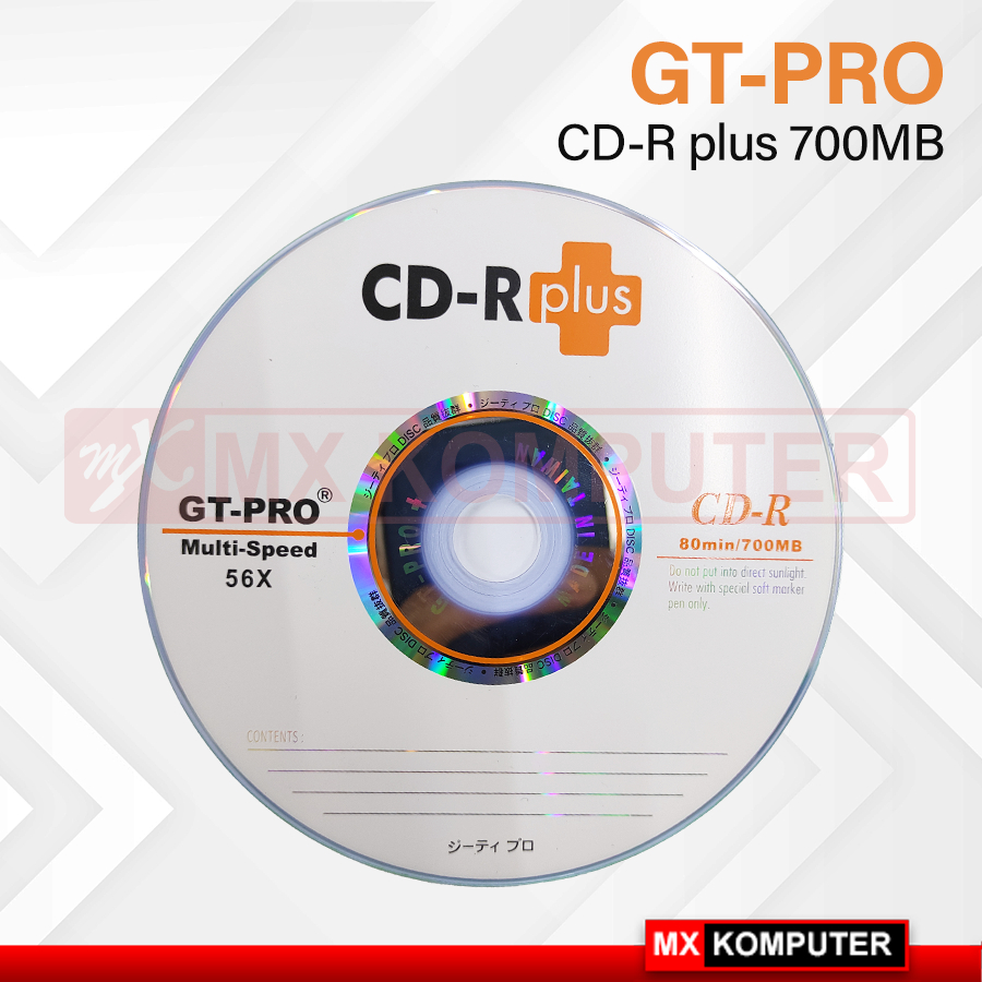 CD R Plus Blank GT Pro 700 MB