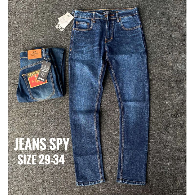 Celana Panjang Jeans Cowok Spyderbilt Surfing Premium