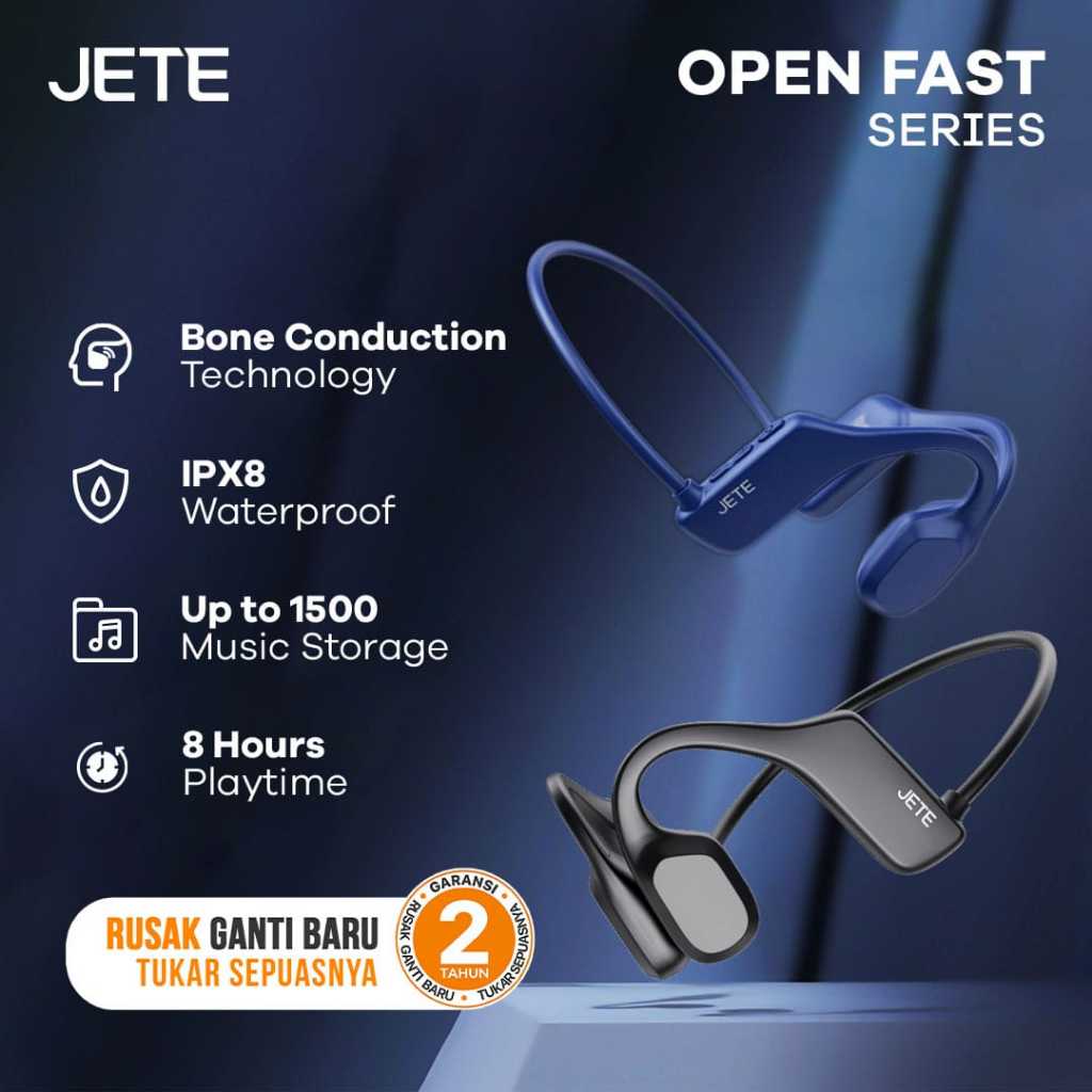 Headset Bluetooth JETE OPENFAST