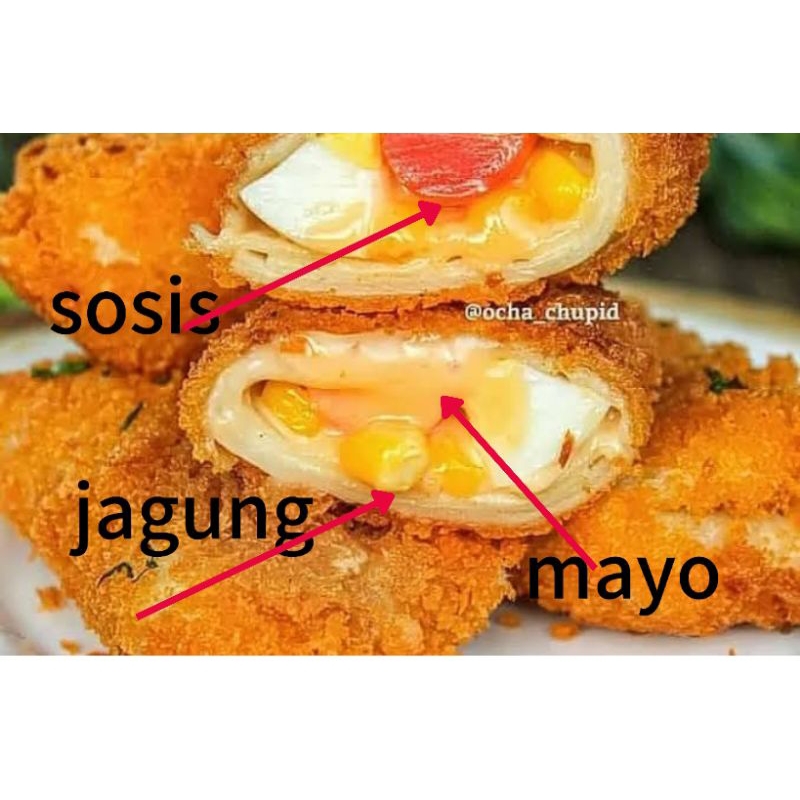 

risol mayo isi jagung sosis