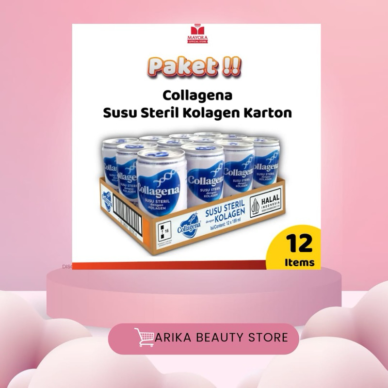 

Collagena Susu Steril Kolagen 1karton(12Kaleng)