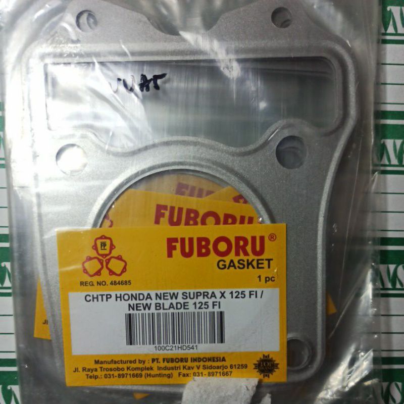 Fuboru Gasket CHTP packing kop Honda New Supra X 125 FI