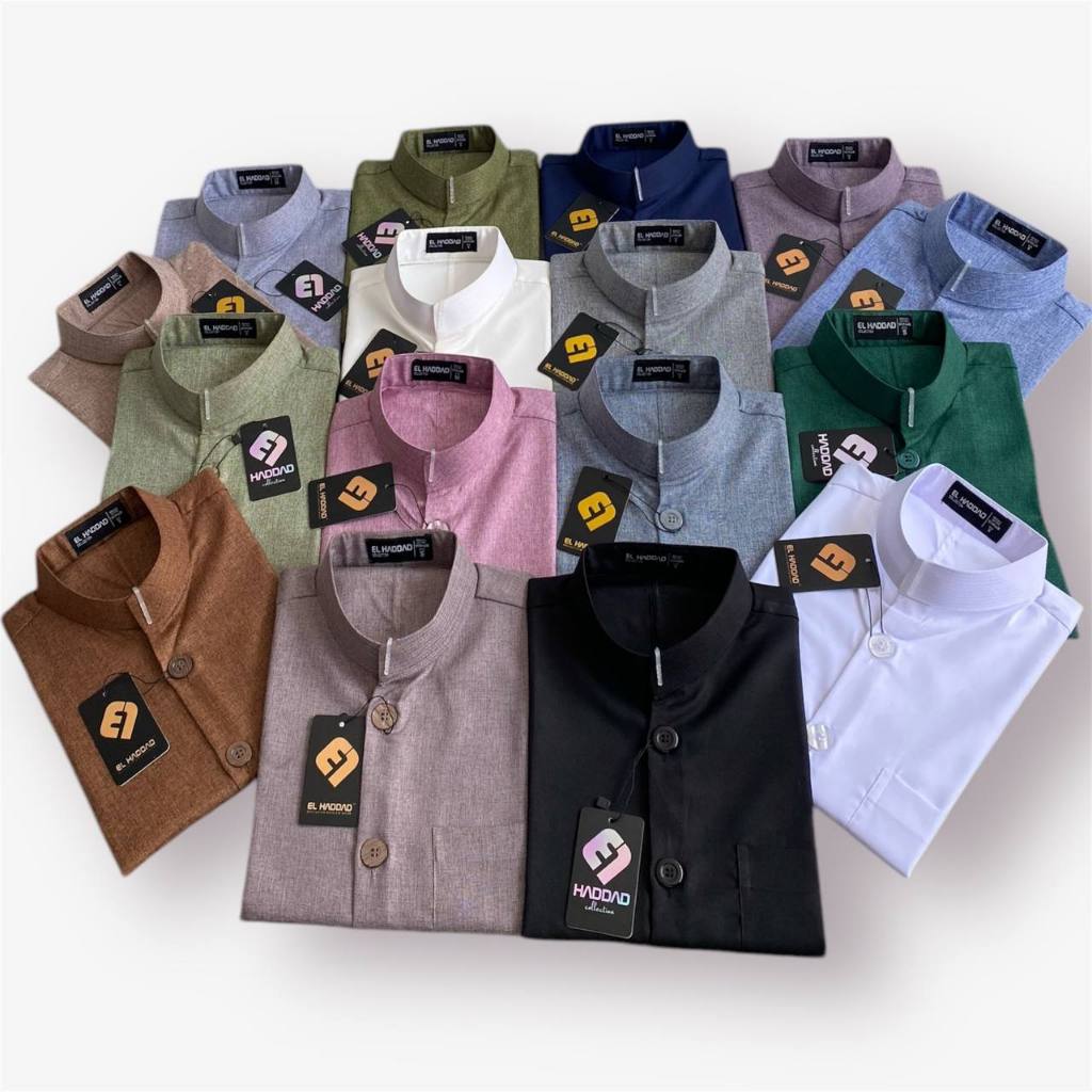 Baju koko Lengan panjang katun madinah kodian grosir