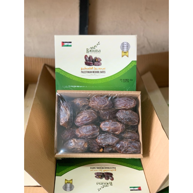 

Kurma Medjool Palestina / Medjool Dates 1kg JUMBO