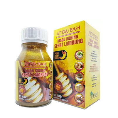 

Attaubah Madu Kuning Sehat Lambung | Membantu Mengobati Asam Lambung | Madu Kuning At-Taubah