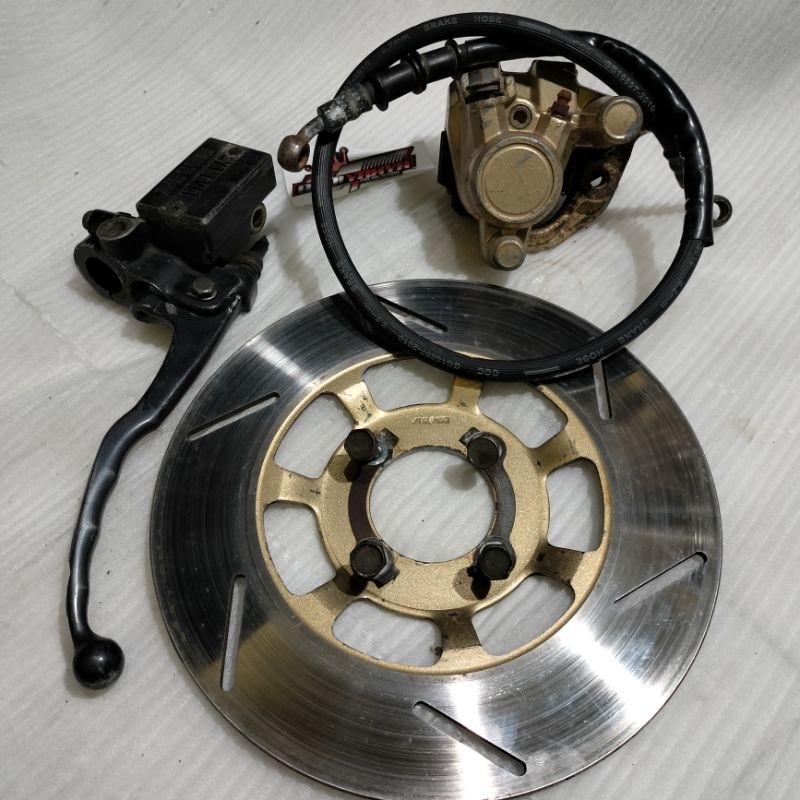 PENGERIMAN KALIPER PALA BABI PISTON SATU RX KING COBRA MASTER 1983_1998 ORIGINAL (second)