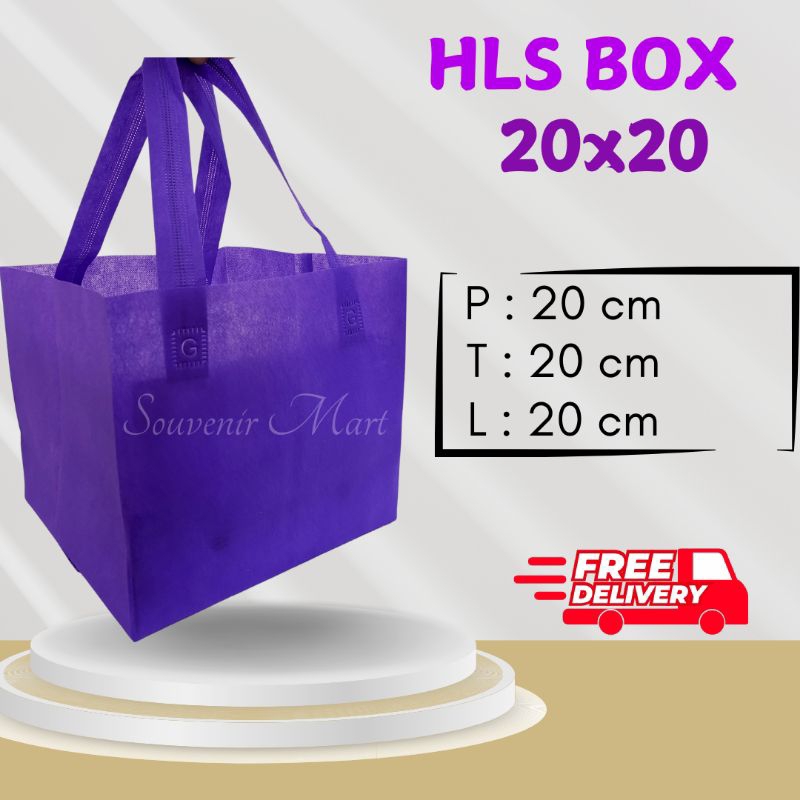 

Tas Spunbond Box 20x20 Tas Berkat Hajatan Harga Per lusin