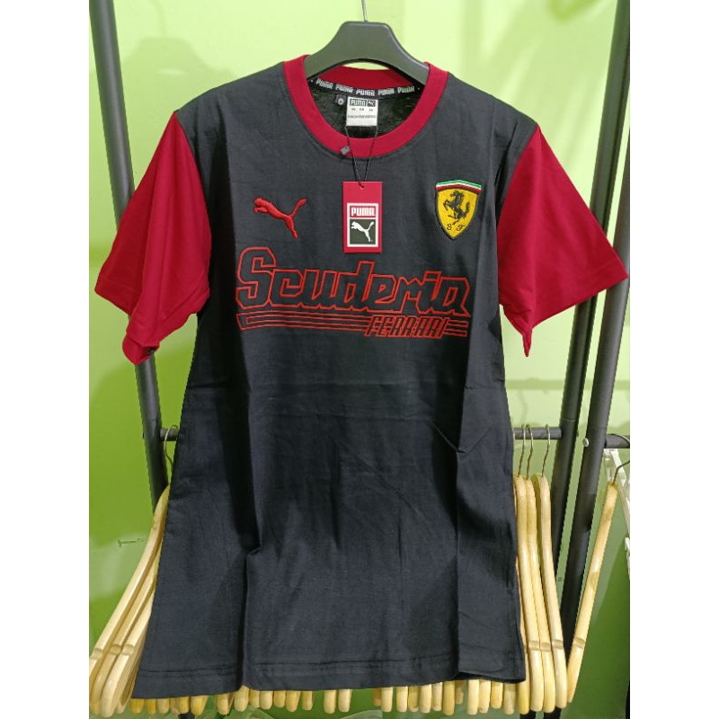 Kaos / Tshirt Branded warna Kombinasi Hitam Merah