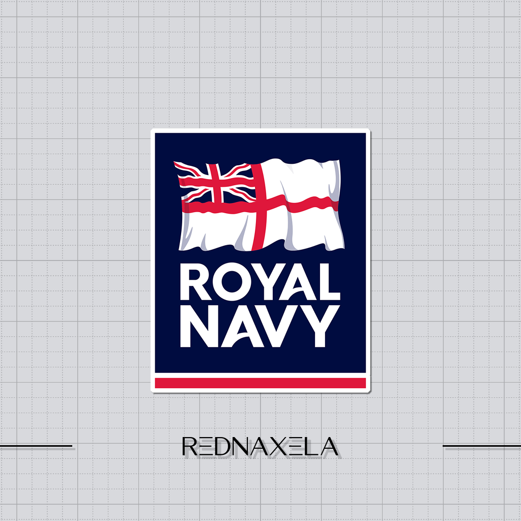 

Stiker Vinyl Royal Navy Stiker Outdoor Waterproof Travel Sticker